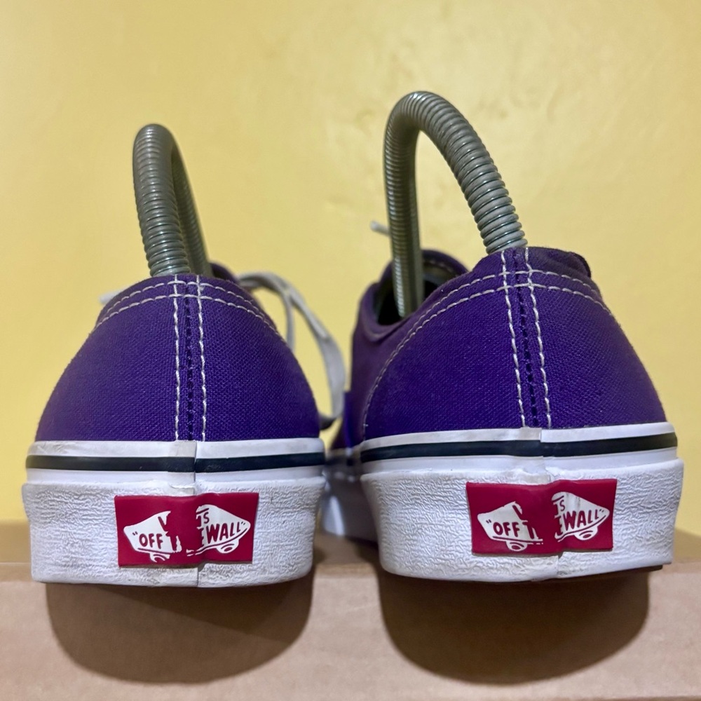 Vans Adult Unisex Purple Classic Sneakers - Men’s 6.5 / Women’s 8 - Picture 6 of 7